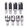 8 PCS Wood Plug Hole Cutter Set - Dowel Maker with Storage Box - SuperSaverAU - view 5