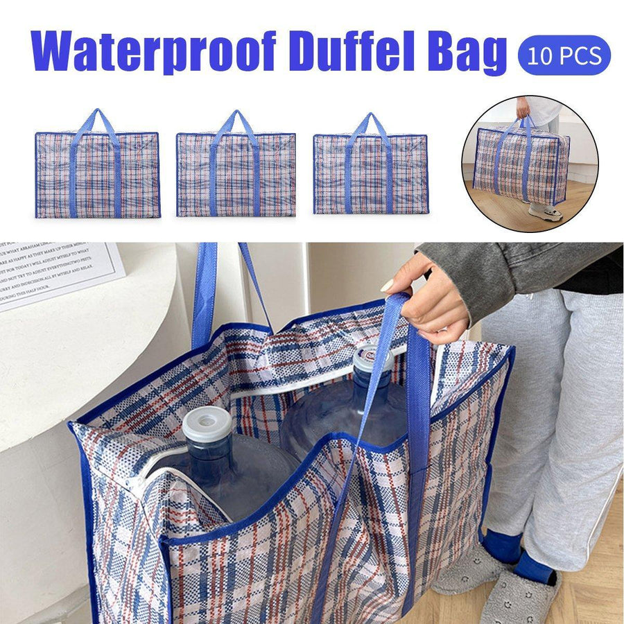 Premium Waterproof Moving Packing Bags – Medium 10 Pack