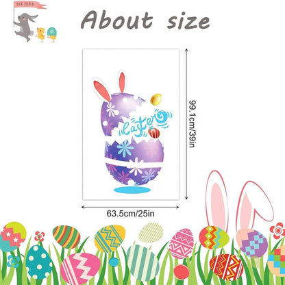 Easter Jumping Sack Race Bags - 5pcs Set for Outdoor Fun