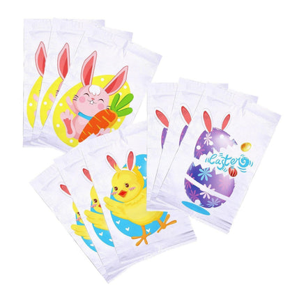 Easter Jumping Sack Race Bags - 5pcs Set for Outdoor Fun