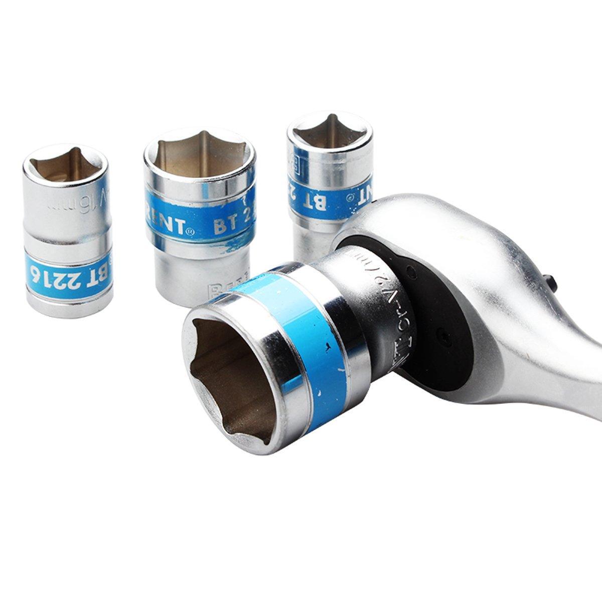 12-Piece Adjustable Wrench Tool Kit for Household Repairs