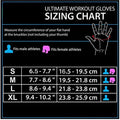 Premium Weight Lifting Gloves with Breathable Back & Silicone Grip Pad - L