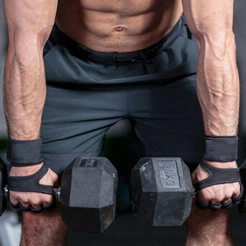 Premium Weight Lifting Gloves with Breathable Back & Silicone Grip Pad - S