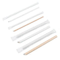 1000-2000pcs Colourful Paper Drinking Straws FOIL Metallic Party - Kraft-12*200mm 1000PCS - SuperSaverAU - view 1