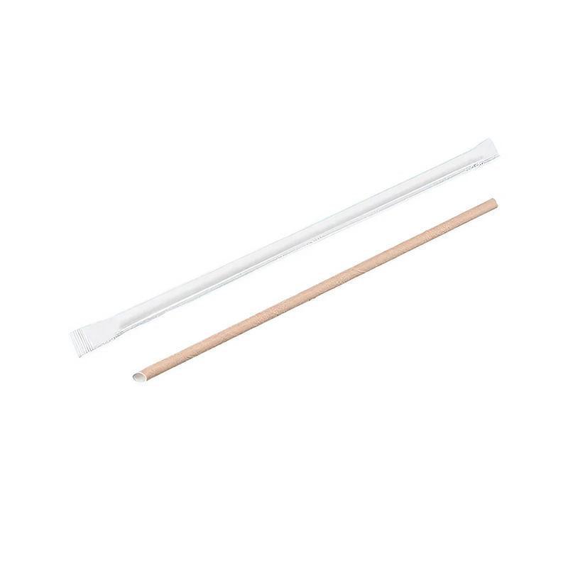 1000-2000pcs Colourful Paper Drinking Straws FOIL Metallic Party - White-6*230mm 2000PCS - SuperSaverAU - view 3
