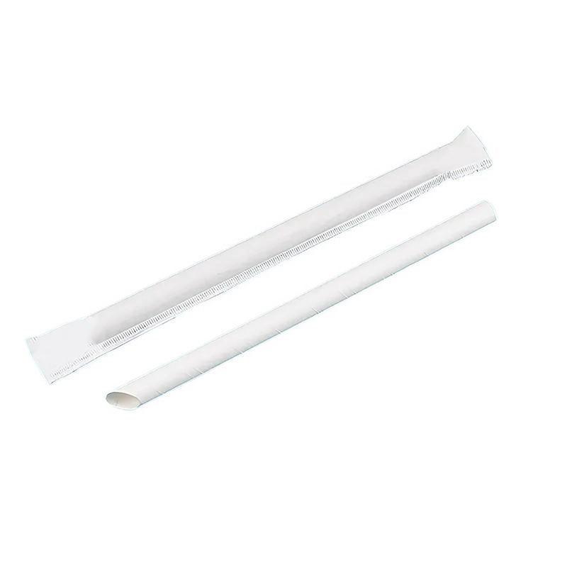 1000-2000pcs Colourful Paper Drinking Straws FOIL Metallic Party - White-12*200mm 1000PCS - SuperSaverAU - view 7