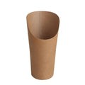 French Fries Holder Kraft Paper Cups Holder Disposable Paper Cups - 22OZ - SuperSaverAU - view 6
