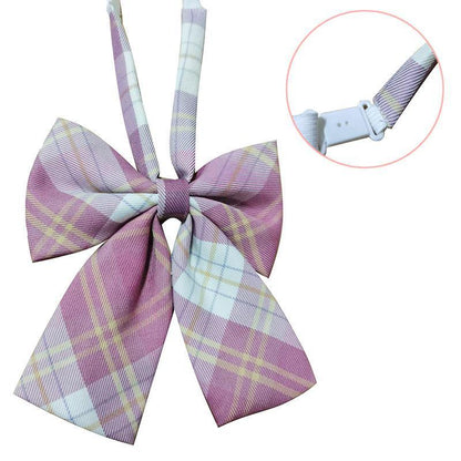 Girls High Waist Tartan Pleated Skirt - Summer Style - 2XL