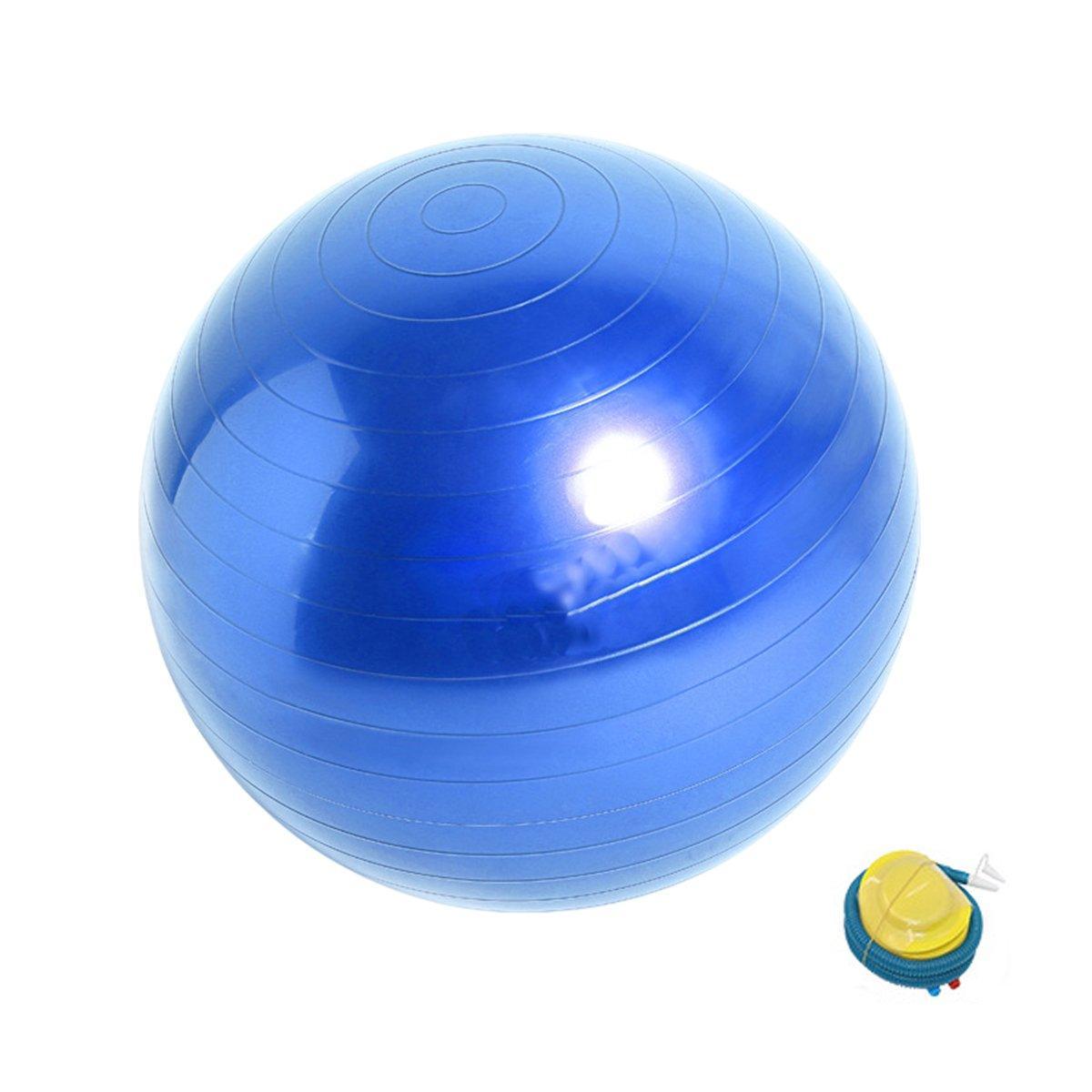 Explosion-Proof 75cm Yoga Ball - Purple, Stability & Balance