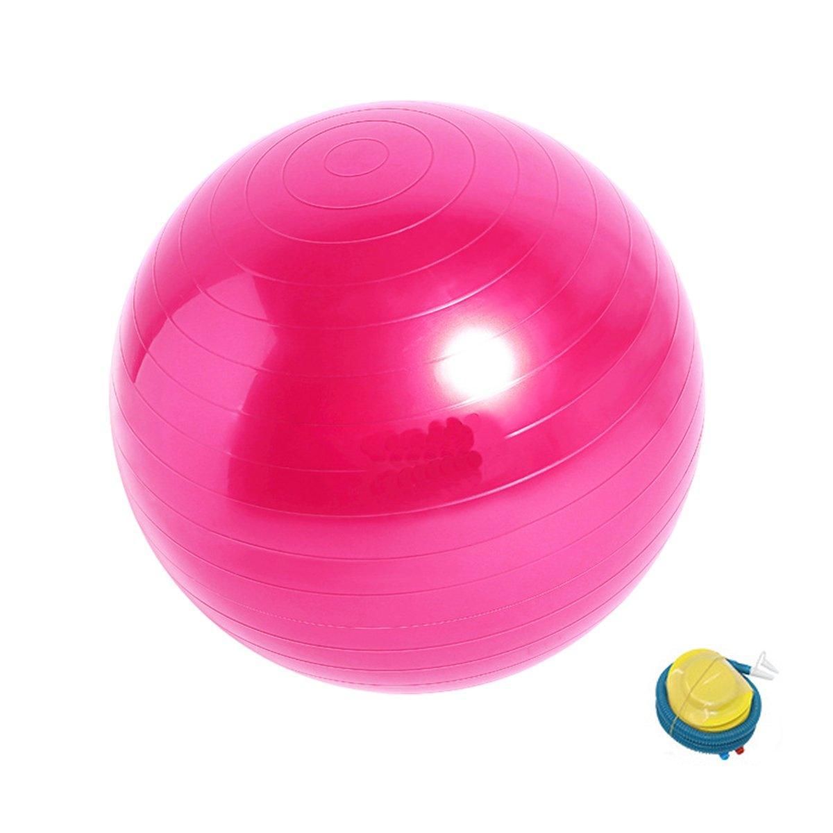 Explosion-Proof 75cm Yoga Ball - Purple, Stability & Balance - SuperSaverAU - view 13