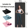Blue Fitness Mat for Yoga, Dance, and Jump Rope - SuperSaverAU - view 3