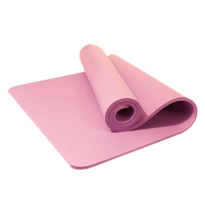 Blue Fitness Mat for Yoga, Dance, and Jump Rope
