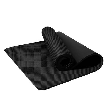 Blue Fitness Mat for Yoga, Dance, and Jump Rope