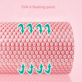 Premium EVA Foam Massage Roller with Textured Surface for Muscle Recovery - Pink