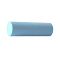 Premium EVA Foam Massage Roller with Textured Surface for Muscle Recovery - Pink