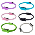 Premium Pilates Yoga Ring with EVA Foam Handles & Moderate Resistance - Black