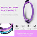 Premium Pilates Yoga Ring with EVA Foam Handles & Moderate Resistance - Black