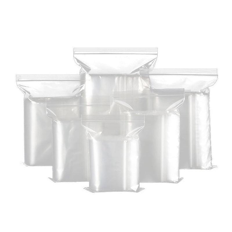 Premium Thick Resealable Ziplock Bags – Clear 20 x 28cm, 100 Pack