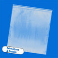 Premium Thick Resealable Ziplock Bags – Clear 20 x 28cm, 100 Pack
