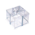 20 PCS Clear Treat Box Box Portable Cake Display Transparent Birthday Cake - 6 INCH(without ribbon)-Single - SuperSaverAU - view 5