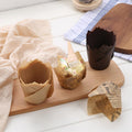 1000PCS Grease-proof Cupcake Liners Muffin Cup Cup Cake Paper Cup Large - Cowhide - SuperSaverAU - view 3