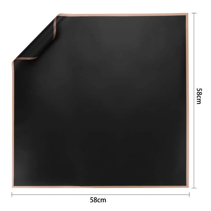 100PCS Waterproof Flower Gift Wrapping Paper Florist Bouquet Craft Packaging - Red