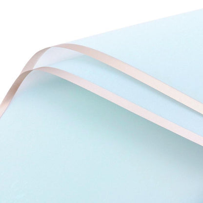 100PCS Waterproof Flower Gift Wrapping Paper Florist Bouquet Craft Packaging - Red