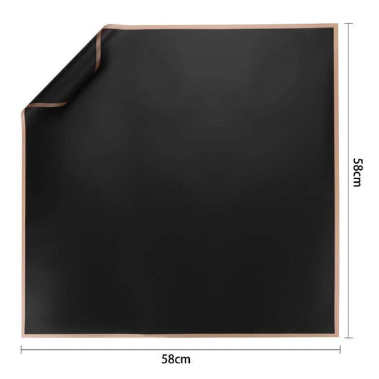 100PCS Waterproof Flower Gift Wrapping Paper Florist Bouquet Craft Packaging - Blue