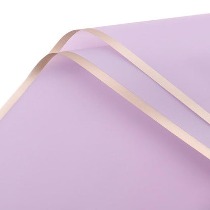 100PCS Waterproof Flower Gift Wrapping Paper Florist Bouquet Craft Packaging - Black