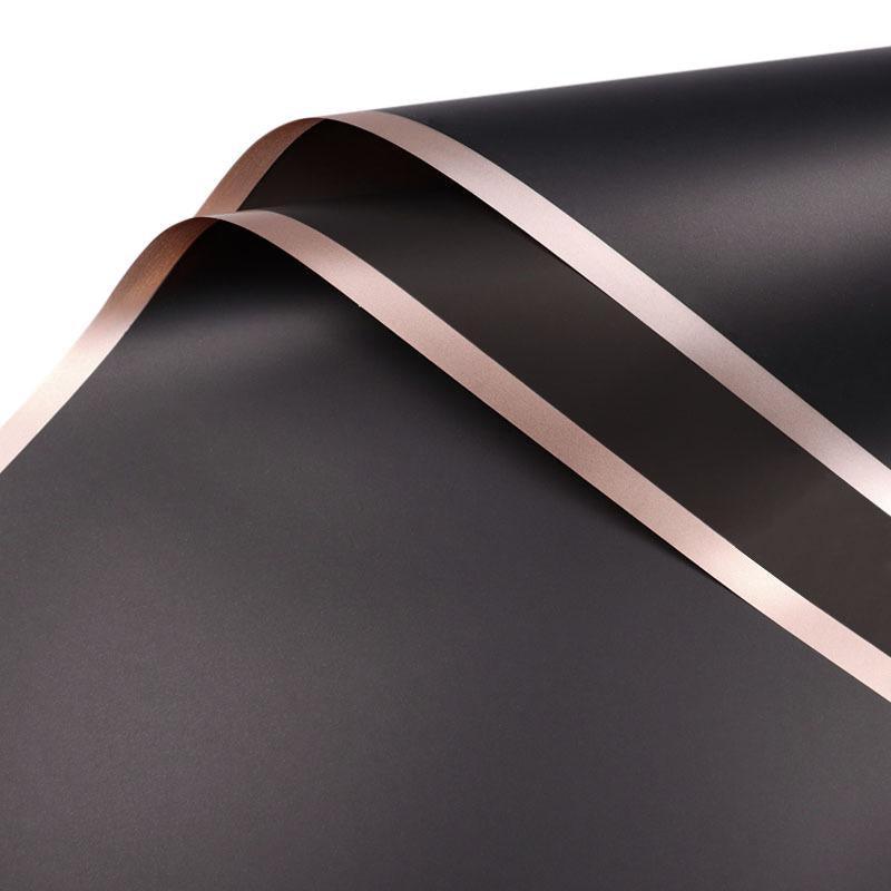 100PCS Waterproof Flower Gift Wrapping Paper Florist Bouquet Craft Packaging - Black - SuperSaverAU - view 7