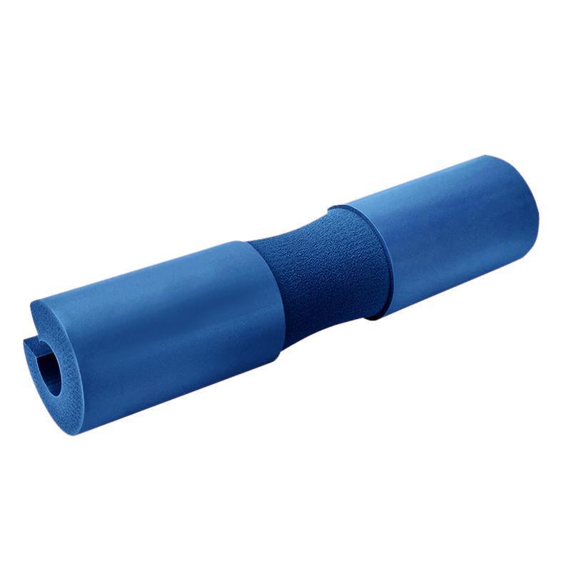 Premium Foam Barbell Squat Pad with High-Grip Surface & Buckle Straps - Blue