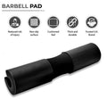 Premium Foam Barbell Squat Pad with High-Grip Surface & Buckle Straps - Red