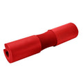 Premium Foam Barbell Squat Pad with High-Grip Surface & Buckle Straps - Red
