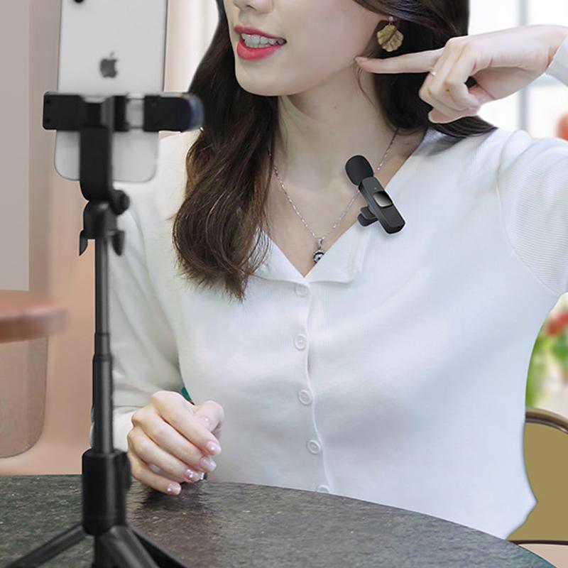 Premium Type-C Wireless Lavalier Dual Microphone Set for Vlogging