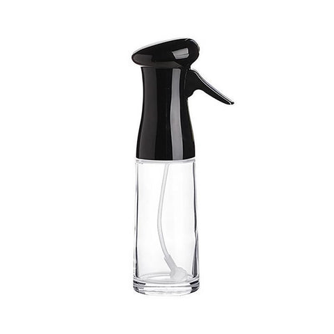 Premium Olive Oil Sprayer Glass Bottle – Black 200ml