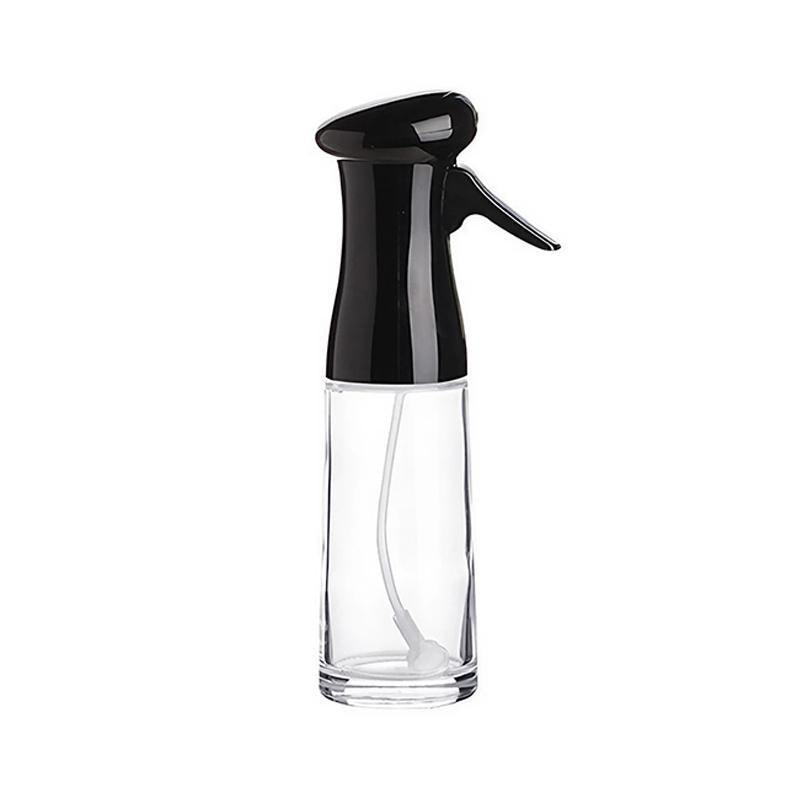 Premium Olive Oil Sprayer Glass Bottle – Black 200ml
