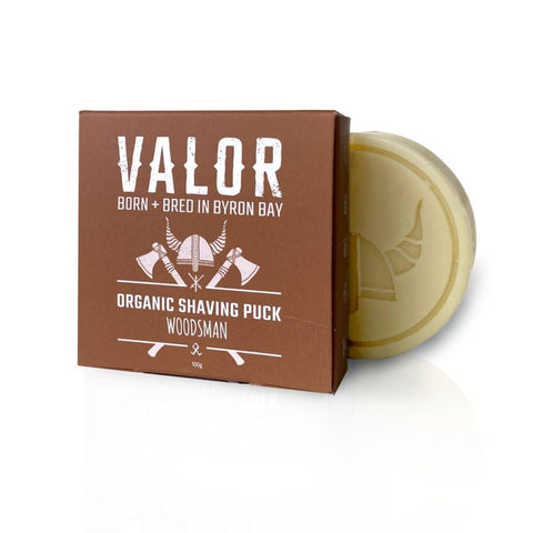 Shaving Soap Puck (Woodsman Scent - Cedarwood & Lemon Iron Bark) - SuperSaverAU - view 1