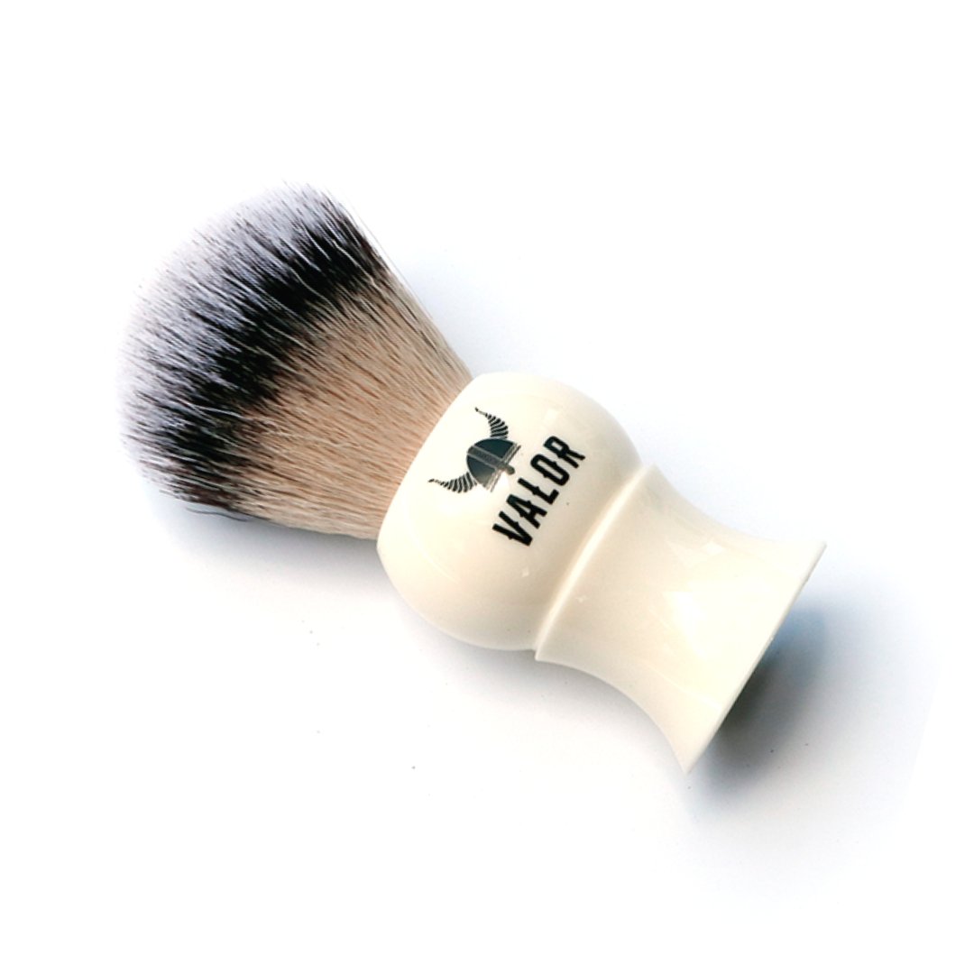 Shaving Brush Valor Cream (vegan) - SuperSaverAU - view 1