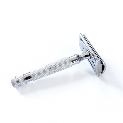 Stainless Steel Razor in Black Box - SuperSaverAU - view 1
