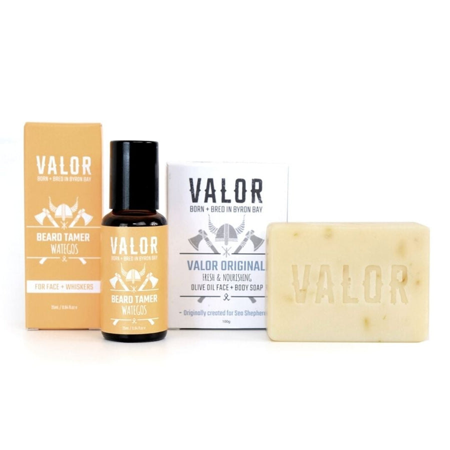 Tame Duo - Beard Tamer Wategos + Peppermint & Hemp Workers Soap - SuperSaverAU - view 1