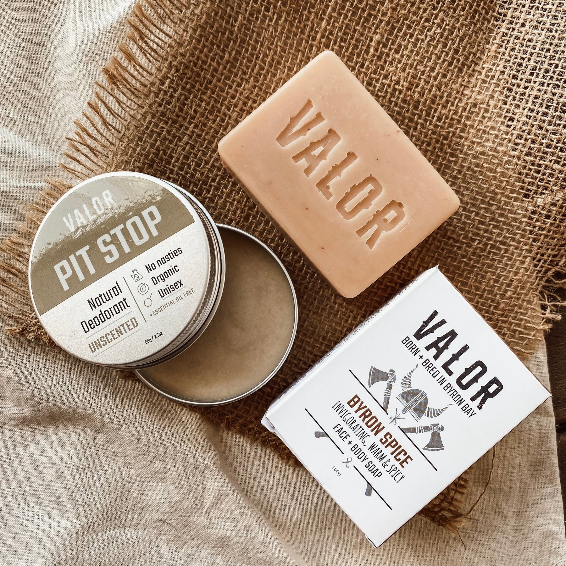 Fresh Duo Gift Set - Organic Olive Oil Soap 100g & Natural Deodorant 70g - Vegan, Cruelty-Free, Australian-Made - SuperSaverAU - view 1