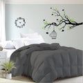 Luxor Australian Made Summer Bamboo Blend Quilt 200GSM King - Grey - SuperSaverAU - view 1
