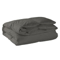 Luxor Summer Bamboo Blend Quilt 200GSM King Single - Made in Australia, Grey - SuperSaverAU - view 1