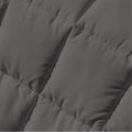 Luxor Summer Bamboo Blend Quilt 200GSM King Single - Made in Australia, Grey - SuperSaverAU - view 2