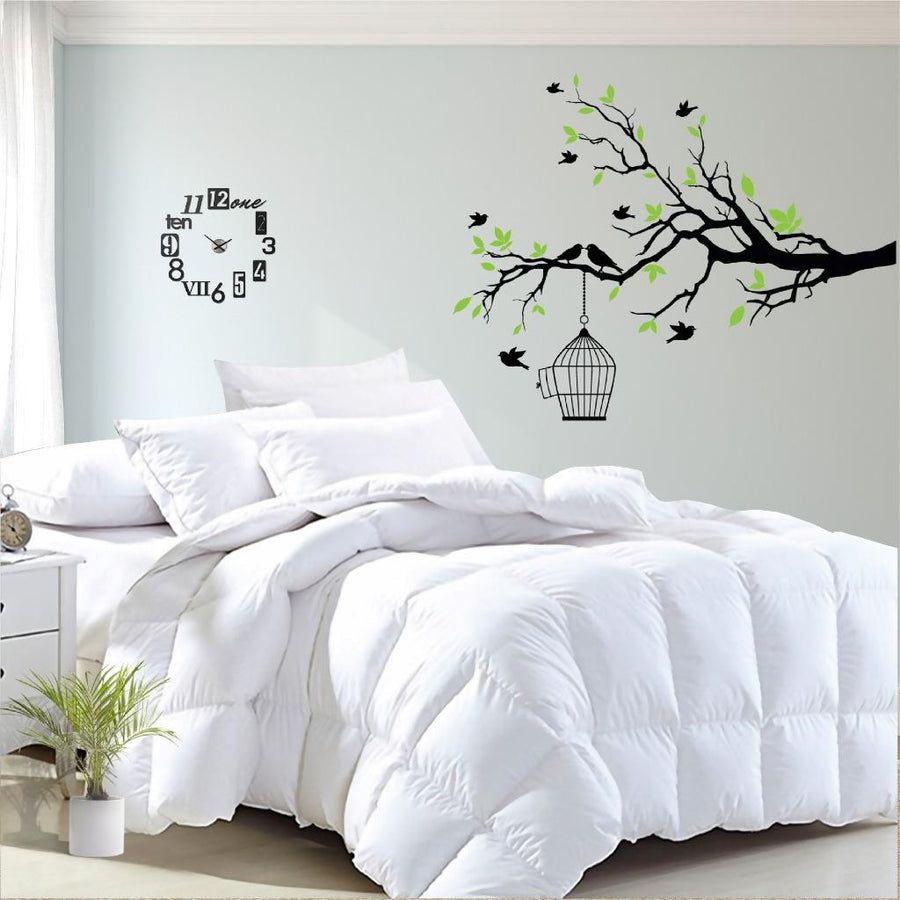 Luxor Summer Bamboo Blend Quilt 200GSM Super King - Made in Australia, Antibacterial - SuperSaverAU - view 1