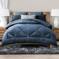 Luxor Australian Made 400GSM Bamboo Blend Quilt Queen - All Season, Antibacterial - SuperSaverAU - view 1