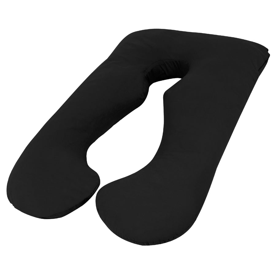 Woolcomfort Maternity Pillow 140 x 80cm - Bamboo Cover, Nursing Support - SuperSaverAU - view 1