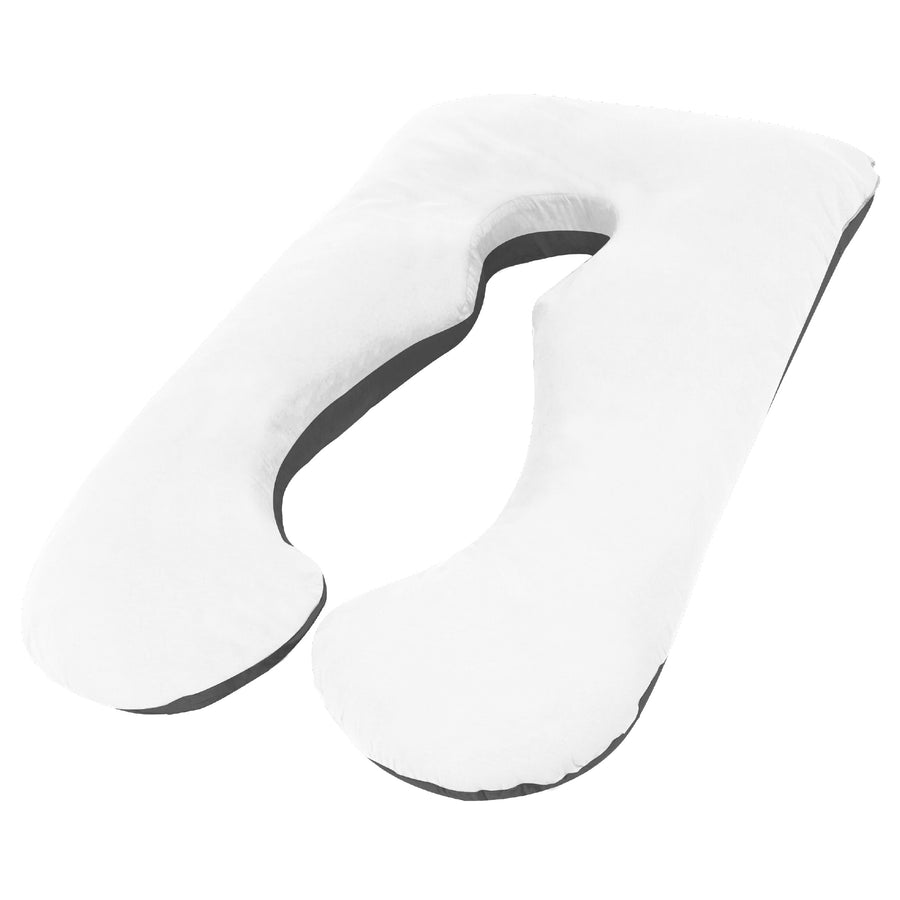 Woolcomfort Maternity Pillow 140x80cm - Bamboo Cover, Nursing Support, Machine Washable - SuperSaverAU - view 1