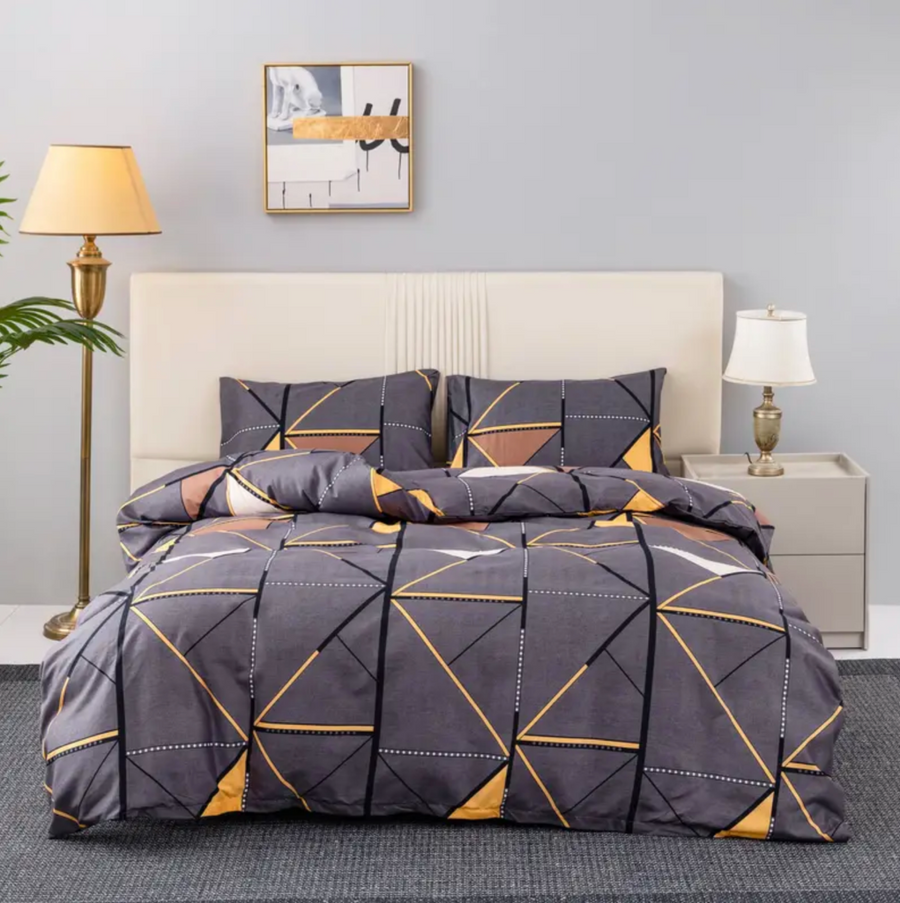 Dreamfields Triray Quilt Cover Set - 2pcs, Single Size, Polyester, 300 Thread Count - SuperSaverAU - view 1