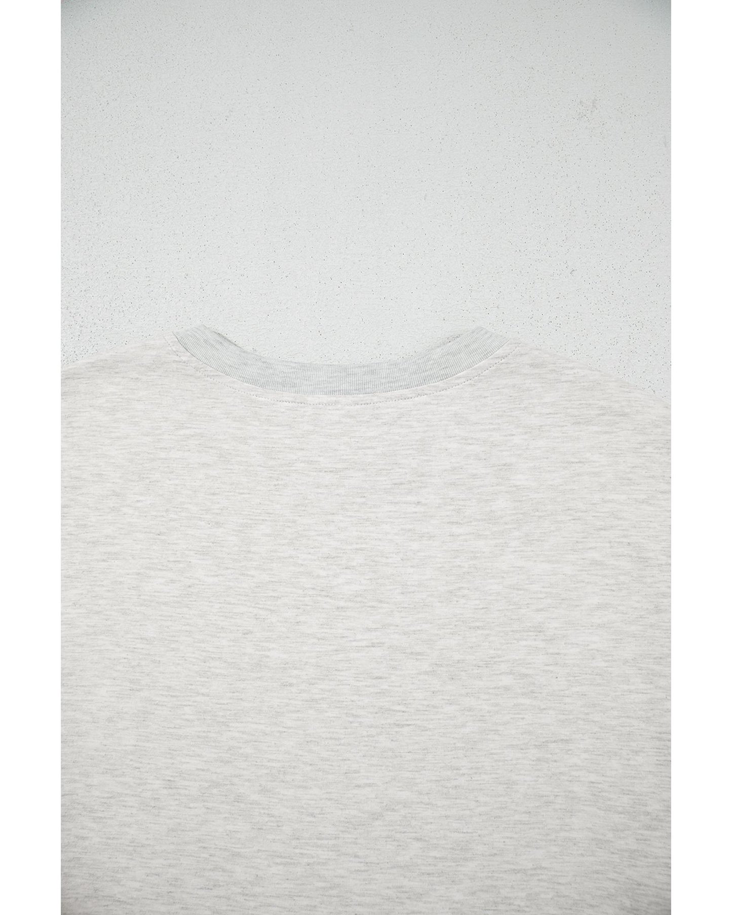 Light Grey Yee Haw Western Fashion Print Plus Size Tee - 4X